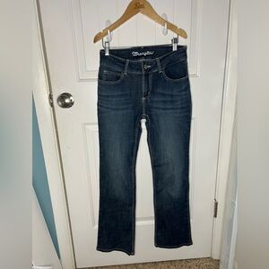 Wrangler Women's Dark Blue Boot Cut Jeans